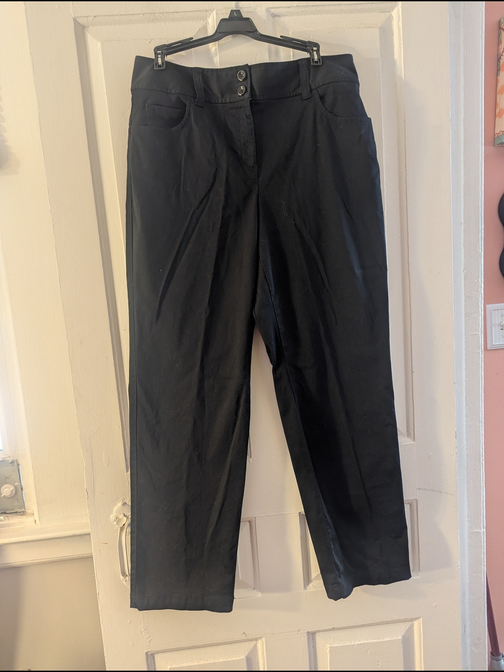 Talbots Black Straight-Leg Women's Jeans